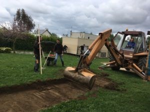 Matinée travaux terrassement